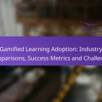 Gamified Learning Adoption: Industry Comparisons, Success Metrics and Challenges