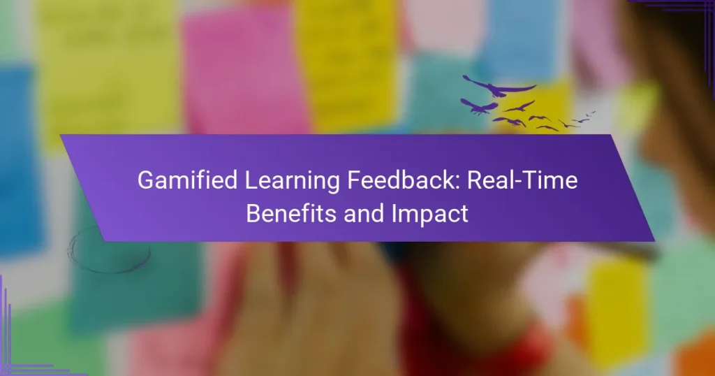Gamified Learning Feedback: Real-Time Benefits and Impact