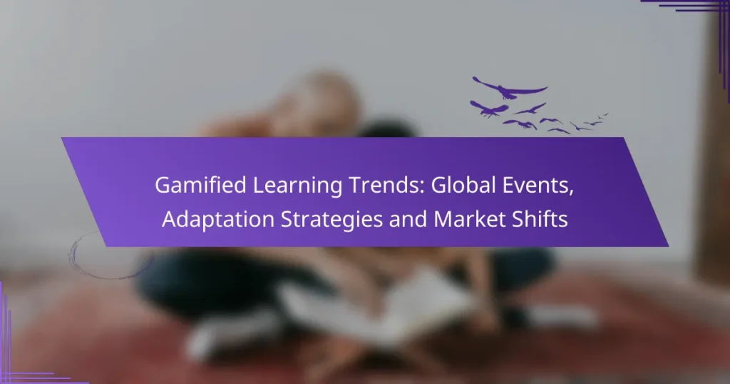Gamified Learning Trends: Global Events, Adaptation Strategies and Market Shifts